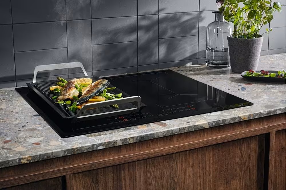 cooking with electrolux electric hob