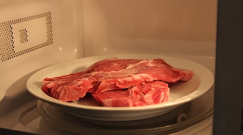 Electrolux microwave ovens thaw frozen food safely while keeping its texture and taste unchanged