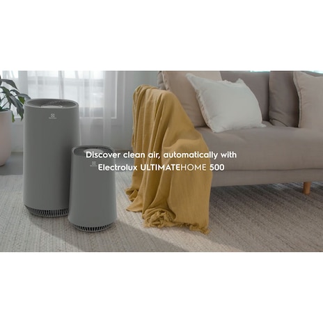 Flow A3 air purifier with 4 stage filter for 26m² room coverage