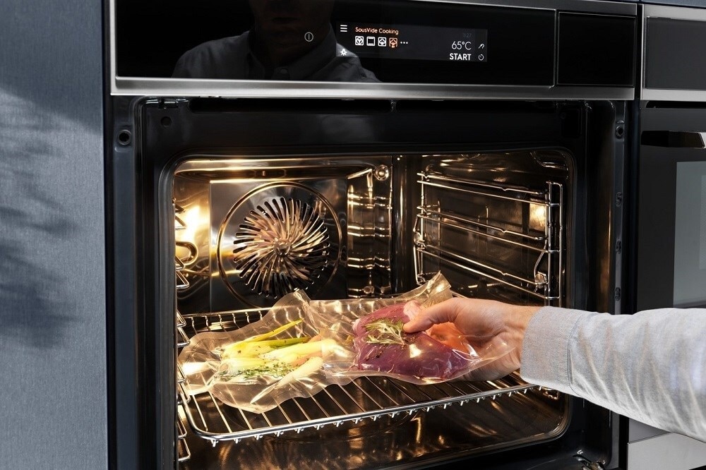 Where to place your oven rack