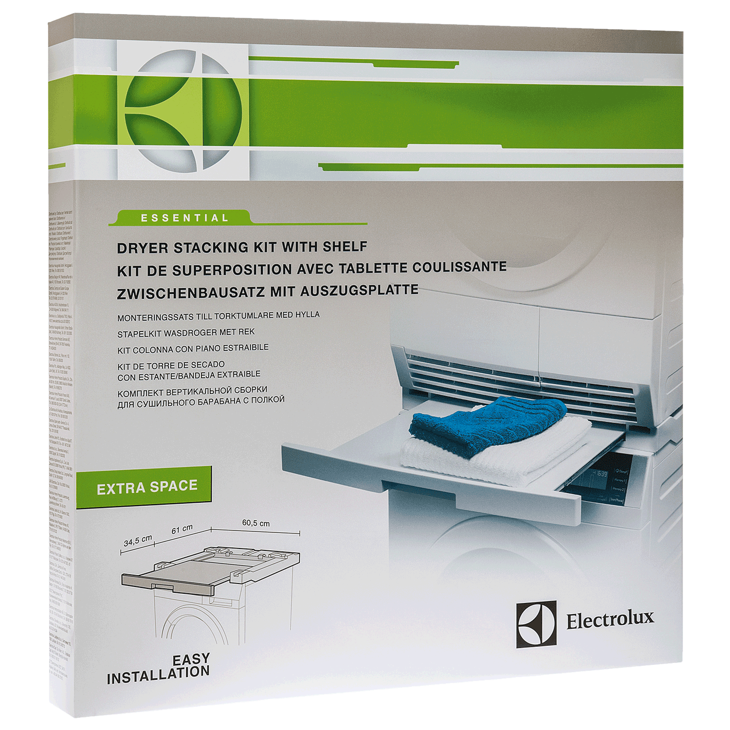 Dryer Stacking Kit With Shelf E4YHMKP1 Electrolux Singapore