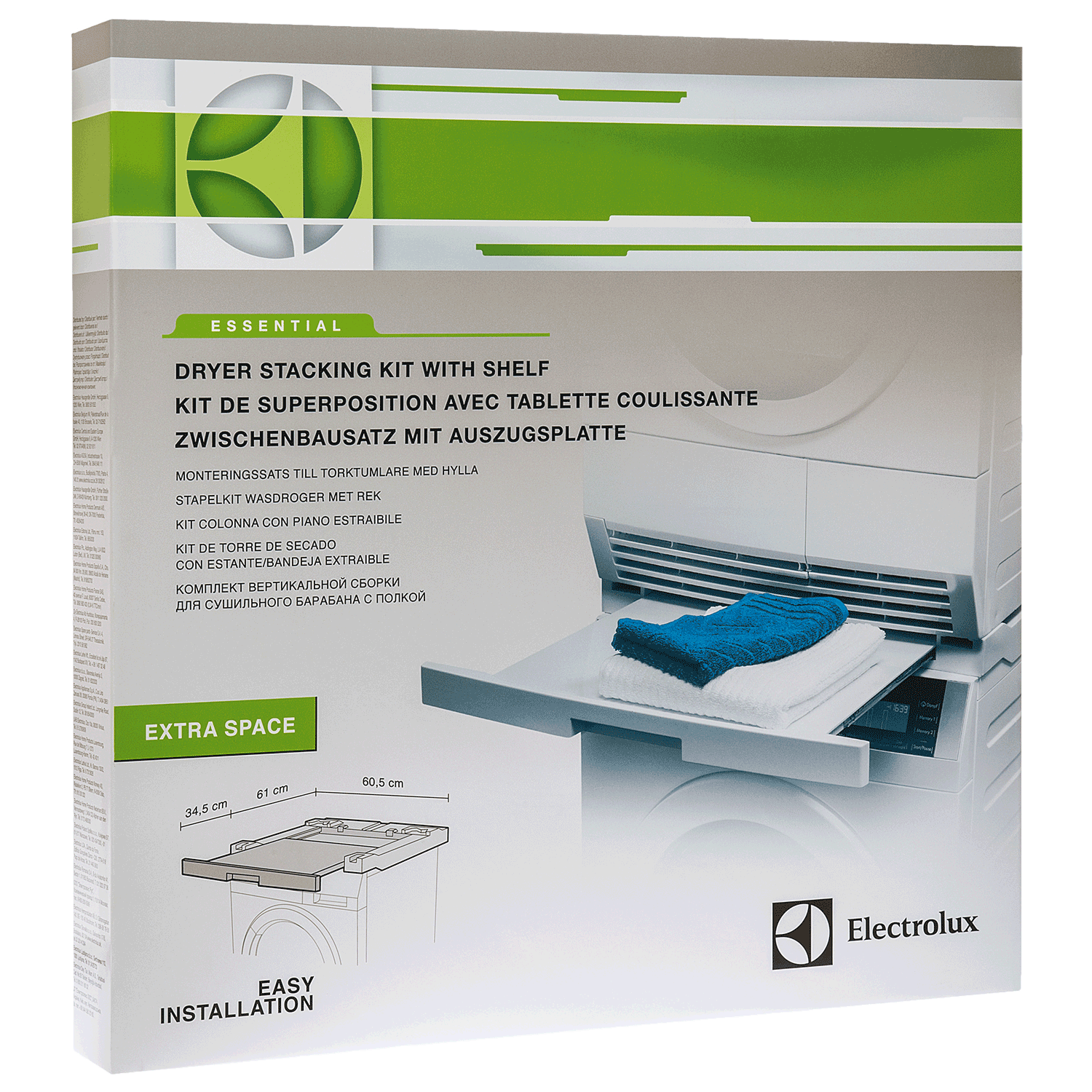 Dryer Stacking Kit With Shelf E4YHMKP1 Electrolux Singapore