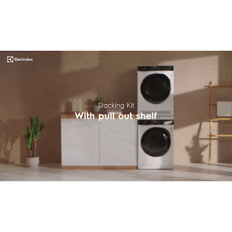 Washing machine and dryer stacking kit