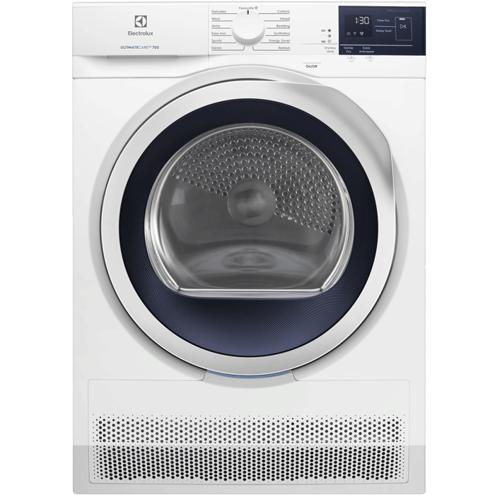 7kg UltimateCare™ 700 Condenser Dryer EDC704GEWA Electrolux Singapore