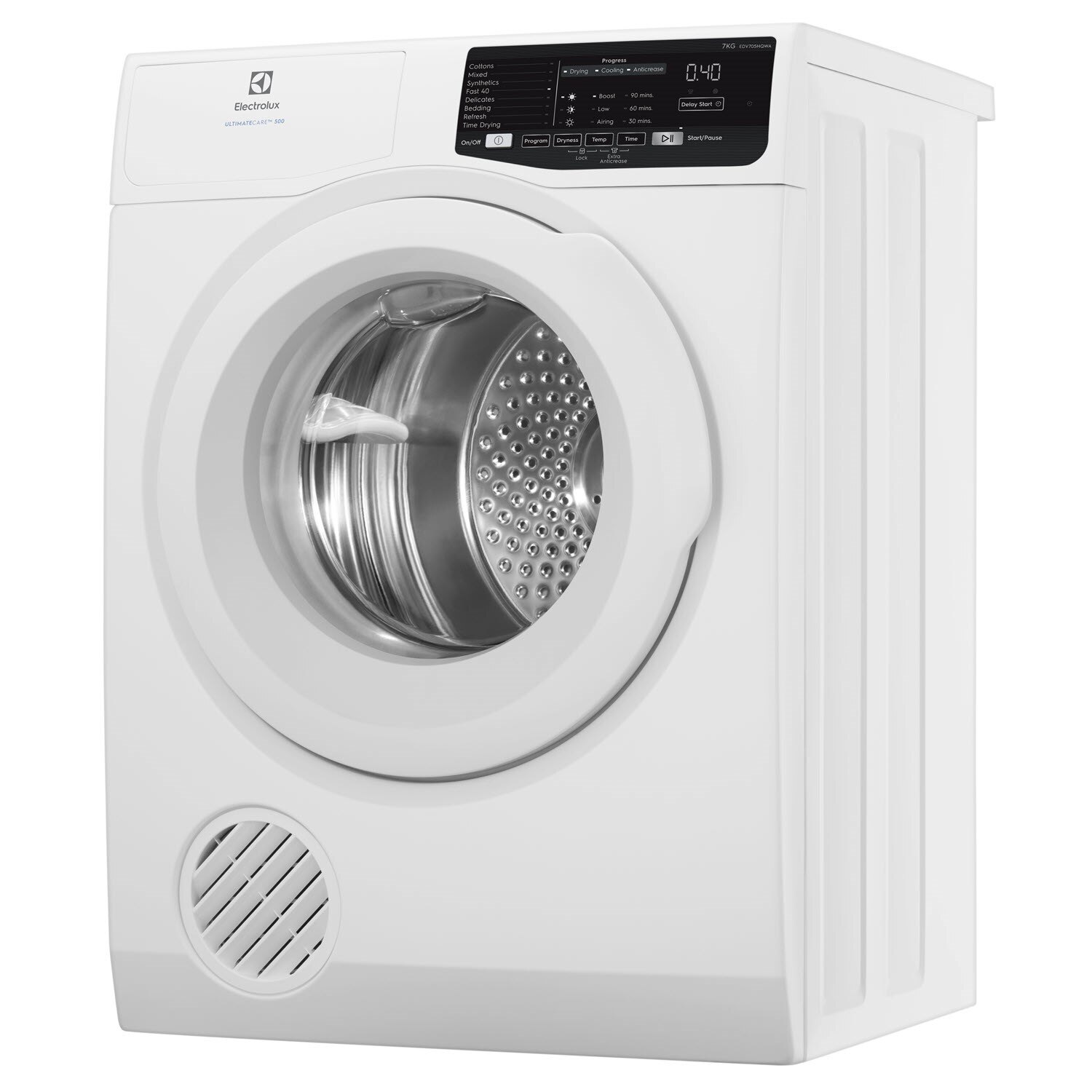 7kg UltimateCare 300 venting dryer EDV705HQWA Electrolux Singapore