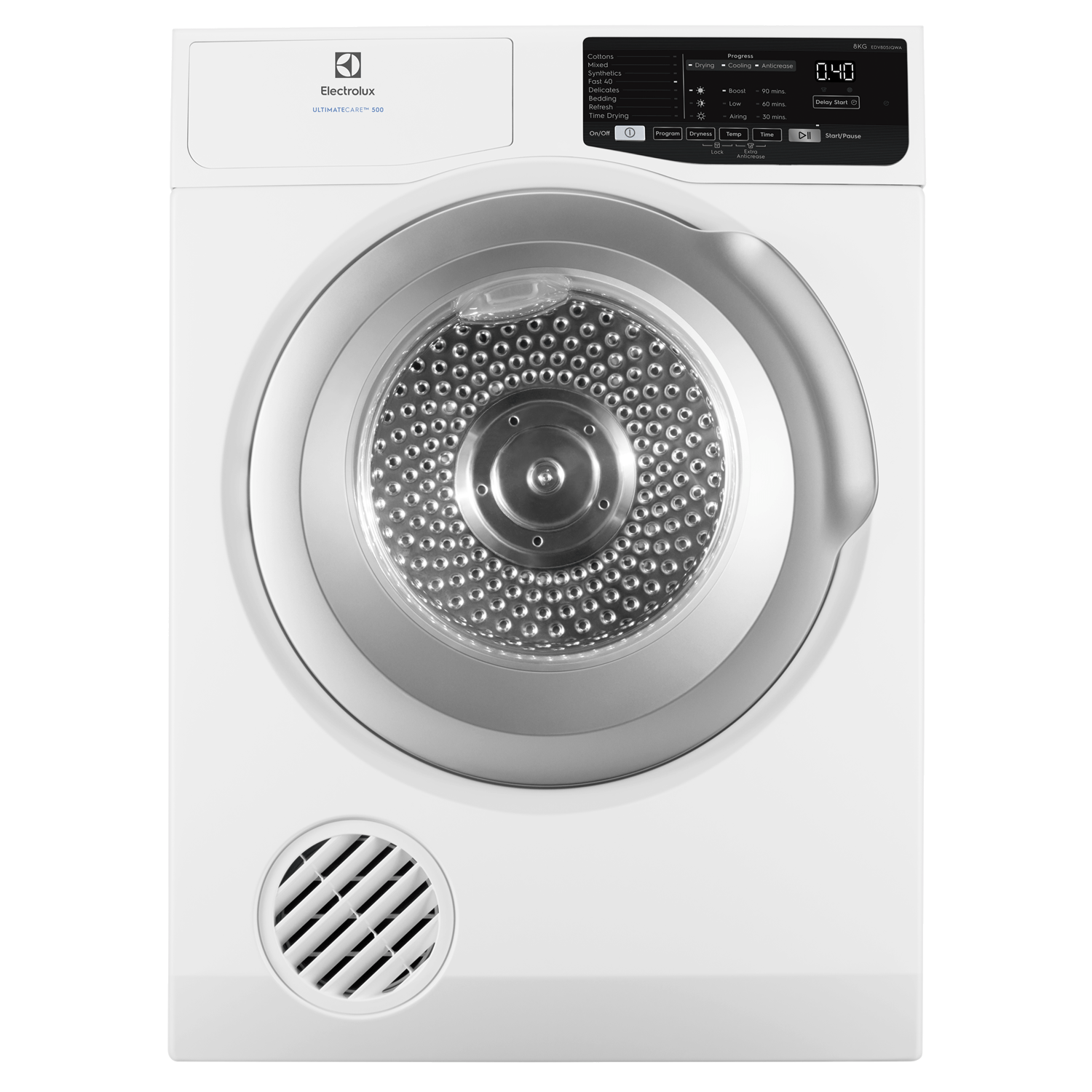 8kg UltimateCare 300 venting dryer - EDV805JQWA | Electrolux Singapore