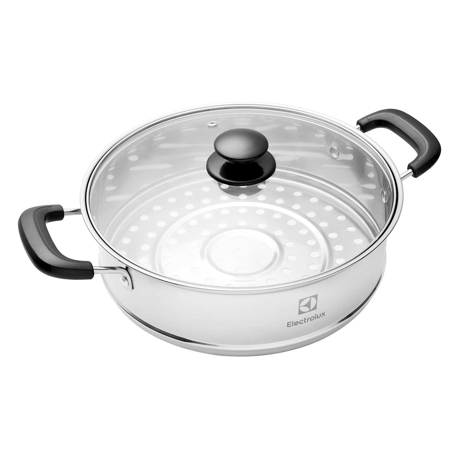 90cm Gas Hob with Electric Steamer EHG9360BS Electrolux Singapore