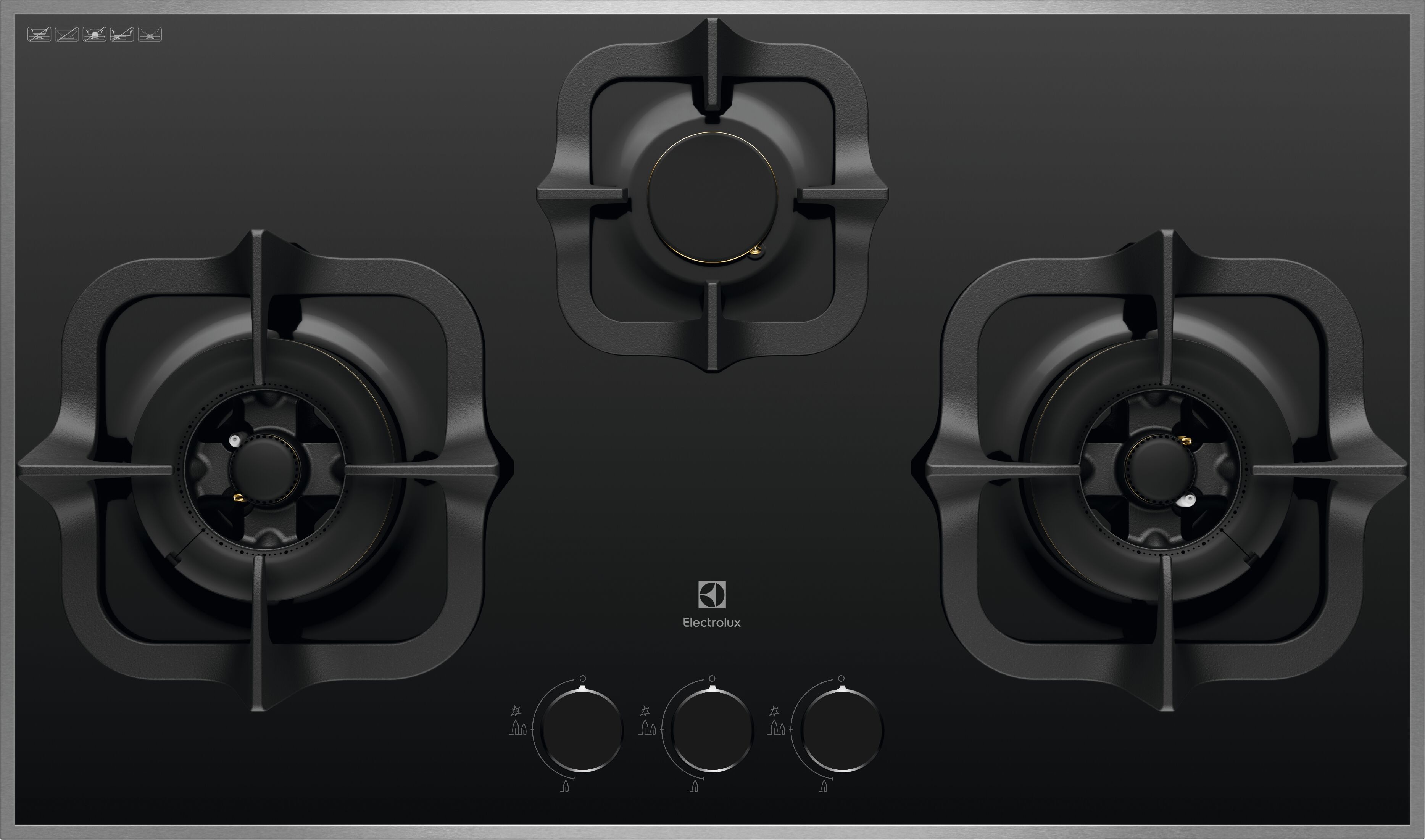 おかか8枚　CBG×6 CBN×2 78cm UltimateTaste 300 built-in gas hob with 3 cooking zones