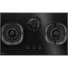 80cm 300 Series built-in gas hob with 3 cooking zones