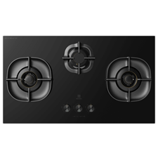 90cm UltimateTaste 500 built-in gas hob with 3 cooking zones (PUB)