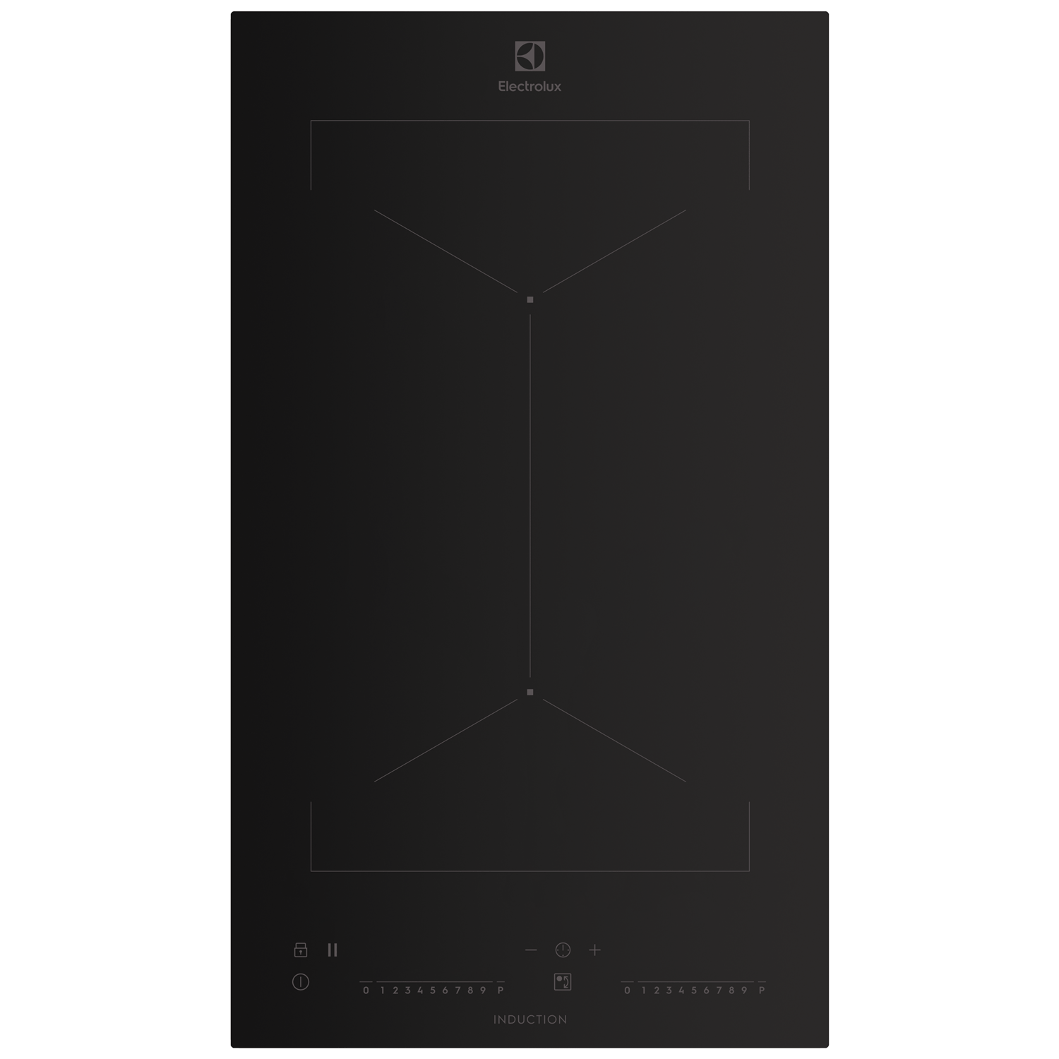 30cm UltimateTaste 500 builtin induction hob with 2 cooking zones