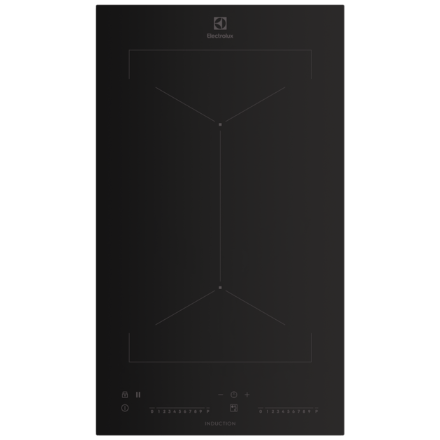 30cm UltimateTaste 500 built-in induction hob with 2 cooking zones