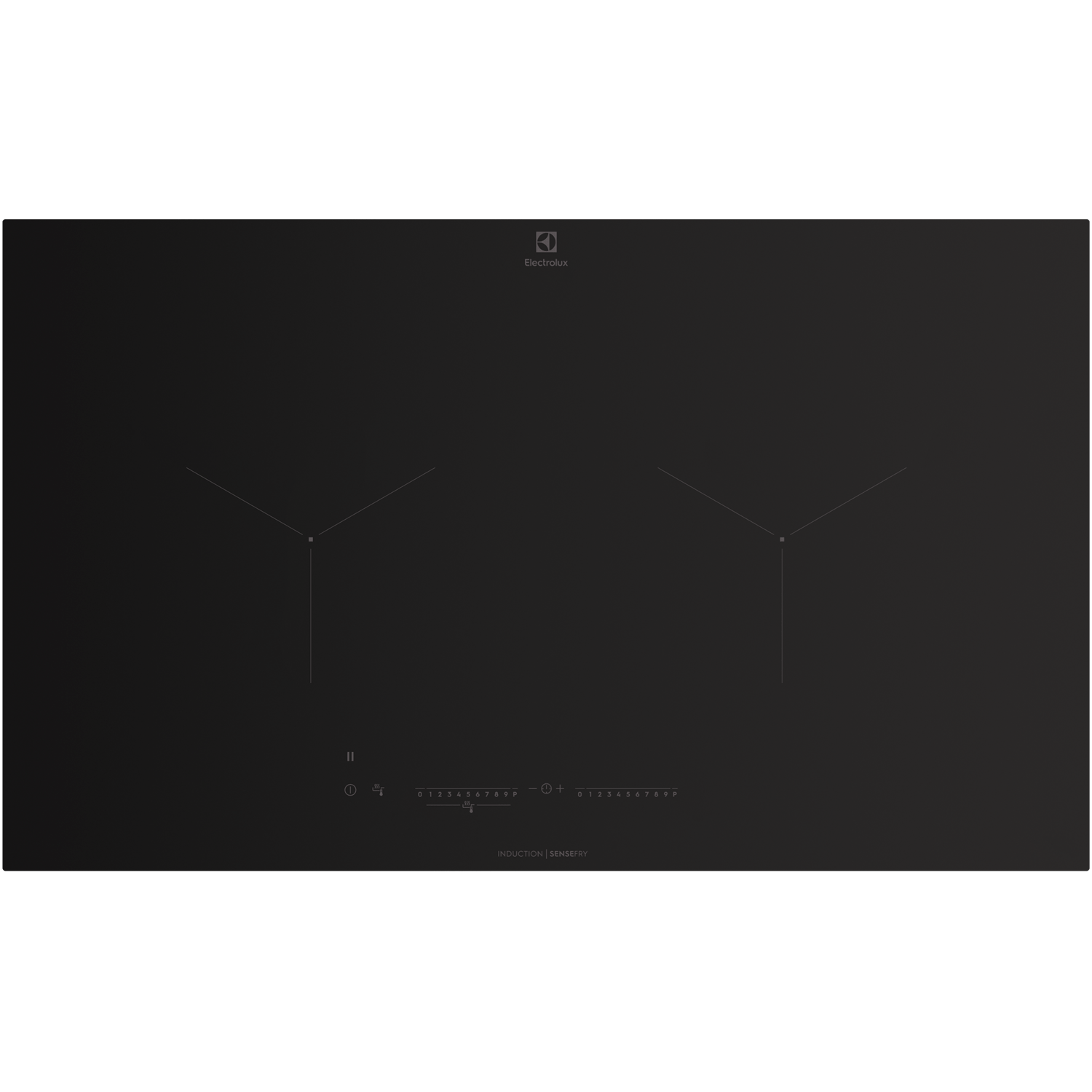 80cm UltimateTaste 700 builtin induction hob with 2 cooking zones
