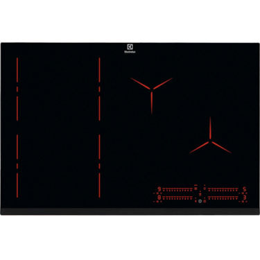 80cm built-in flexi bridge induction hob