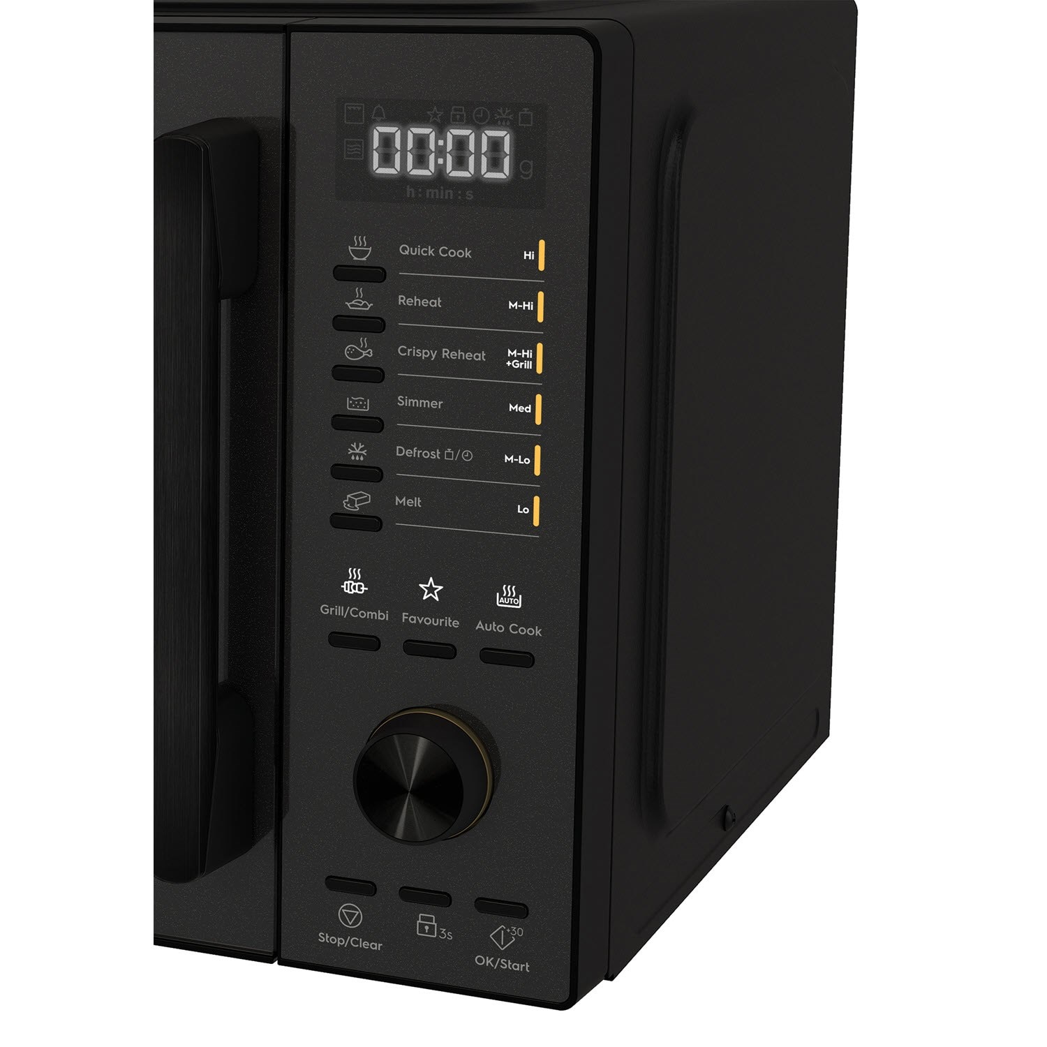 25L UltimateTaste 500 freestanding combination microwave oven EMG25D22BM