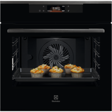 60cm 600 SenseCook SteamBake built-in single steam oven with 71L capacity