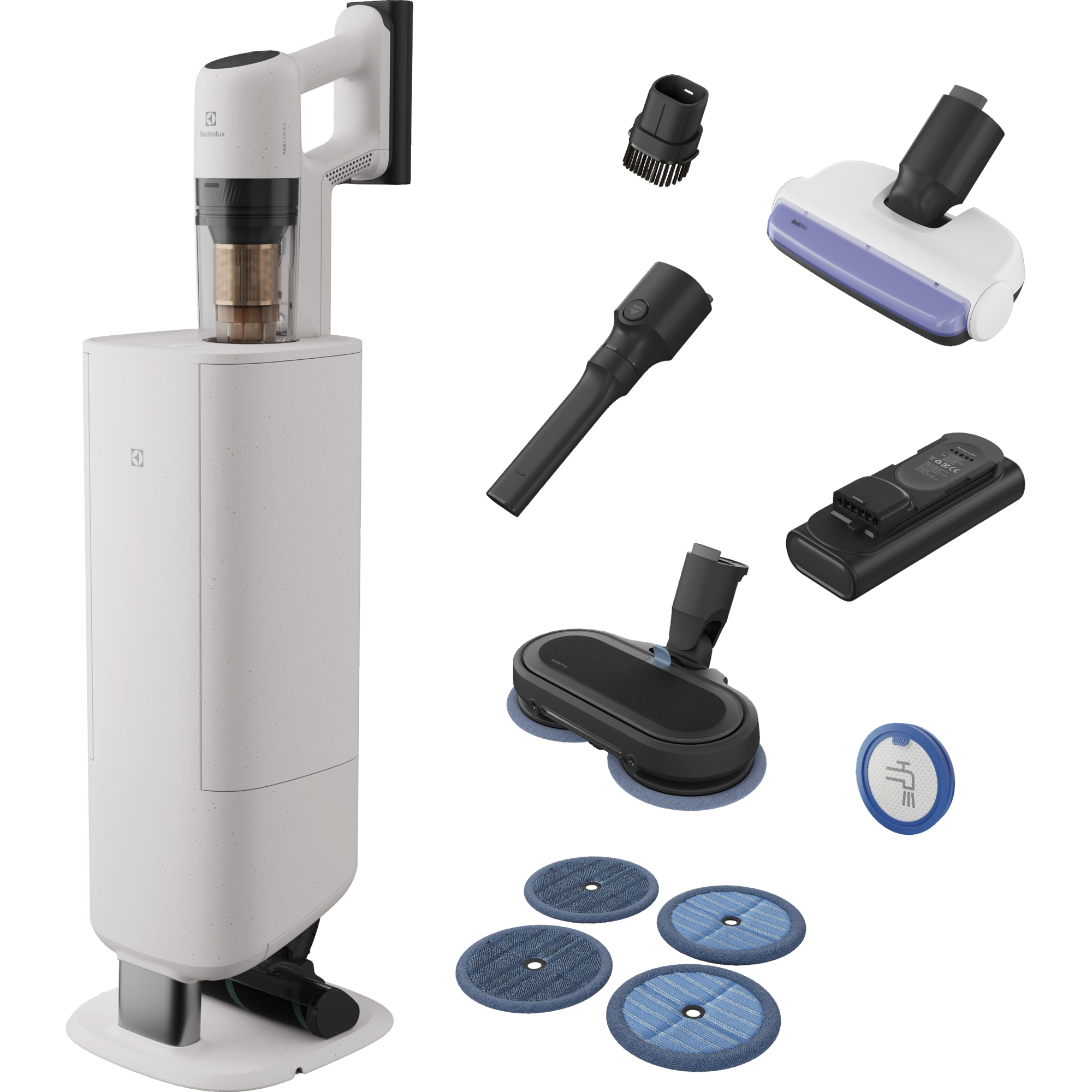 700 Cordless cleaner with All-in-1 station - EFP72315S