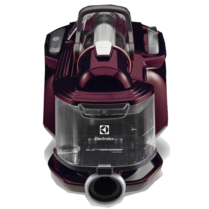 Bagless Silence Performer Vacuum Cleaner‎ Dark Bordeaux Electrolux