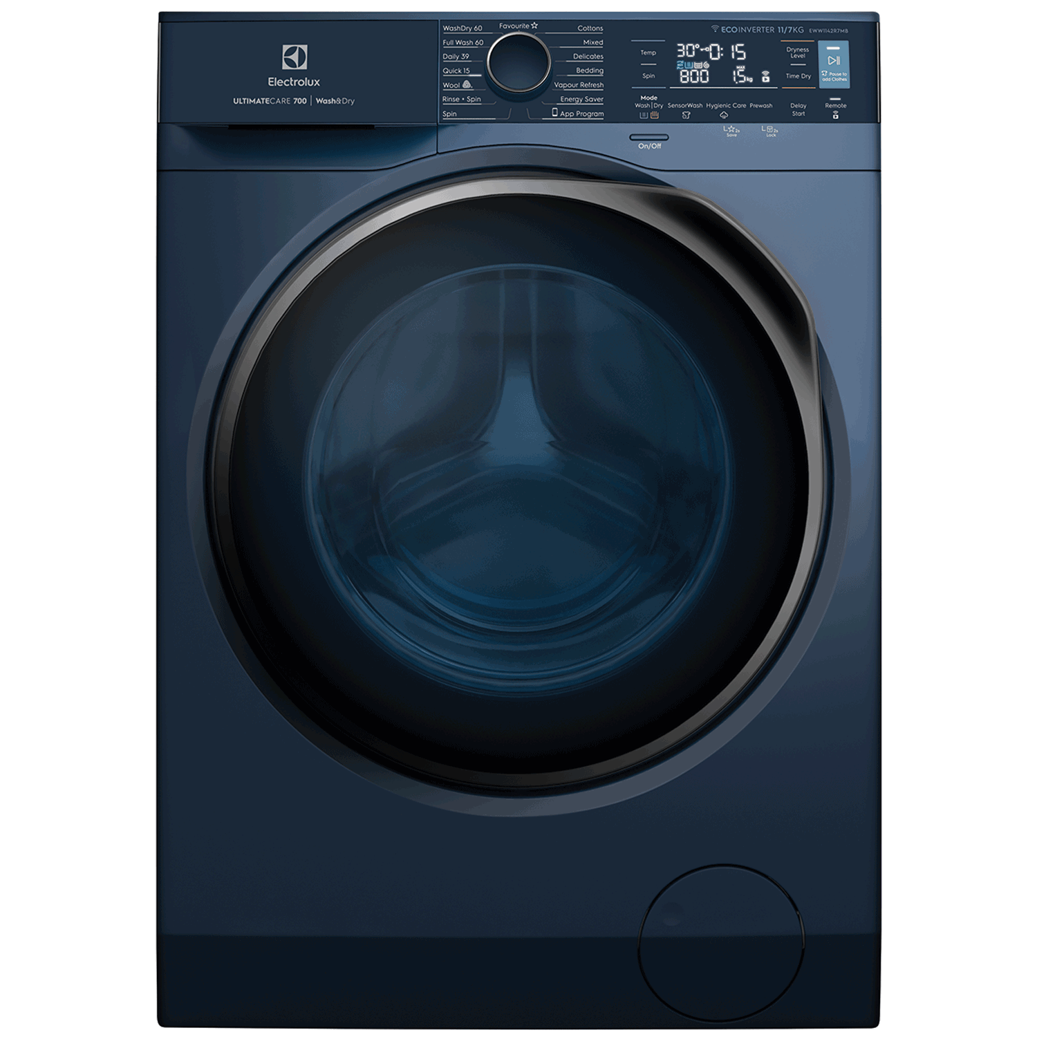 11/7kg UltimateCare 700 washer dryer - EWW1142R7MB