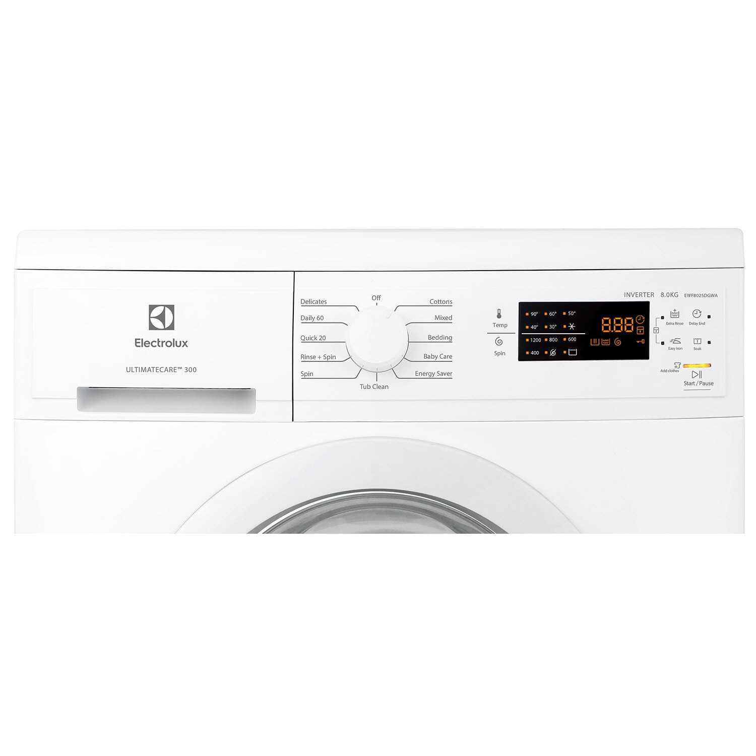 8kg UltimateCare 300 Front load Washing machine EWF8025DGWA